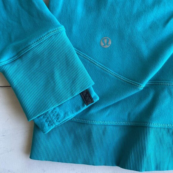 Lululemon Base Runner Hoodie, Half Micro Macro Surge, W3C79S - Size 4 - Picture 10 of 12